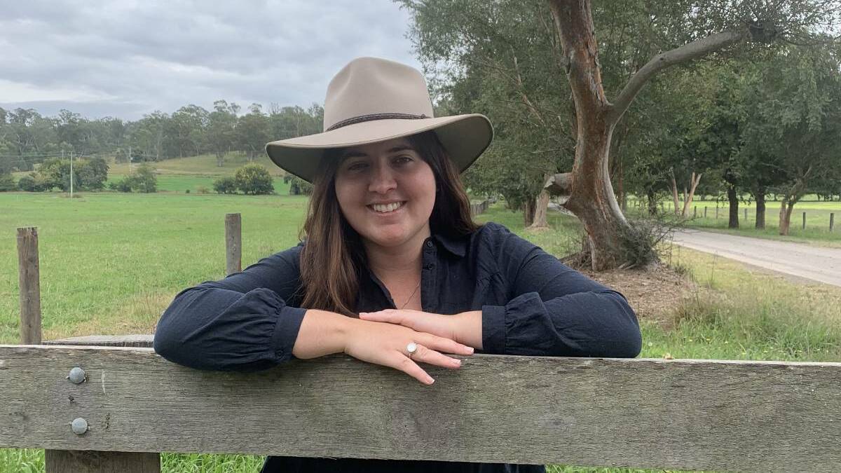 Josie Clarke outside her property at Seven Oaks, north of Kempsey. Photo: supplied