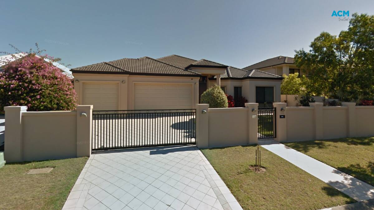 The Edinburgh Road home in Benowa, QLD. Picture via QLD Police