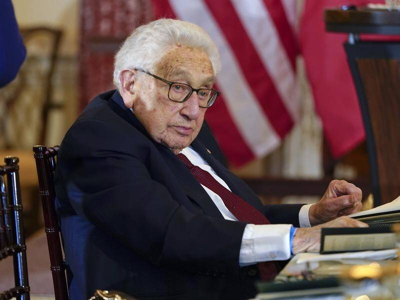Former US diplomat Henry Kissinger has published an article titled "How to avoid another world war". (AP PHOTO)