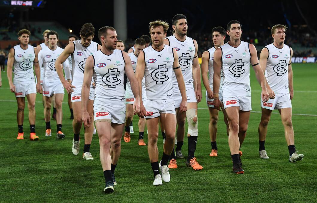 CHALLENGE: Carlton has a battle on its hands to make the top eight. Picture: Mark Brake/Getty Images